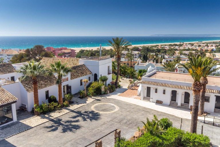 vista aerea de el cortijo de zahara