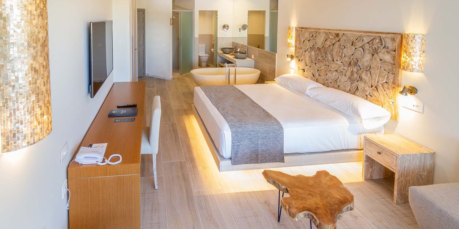 habitacion standard del hotel zahara beach