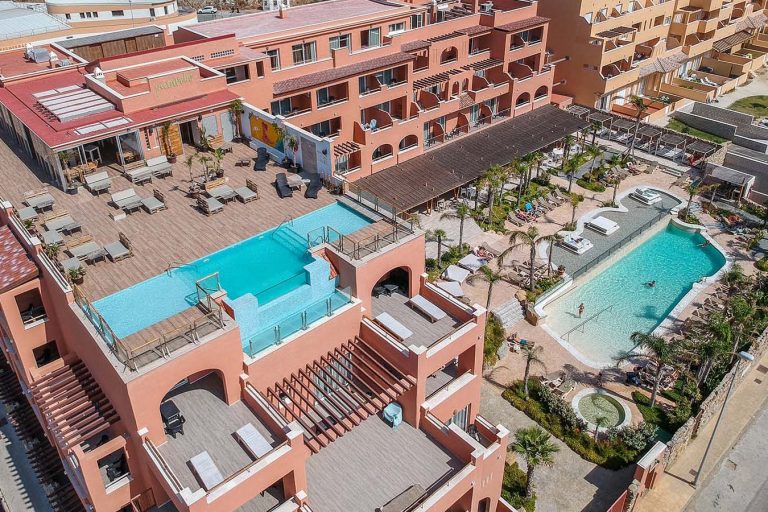 vista aerea del hotel tarifa lances