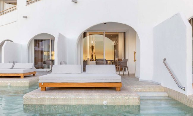 habitacion swim up del hotel zahara beach