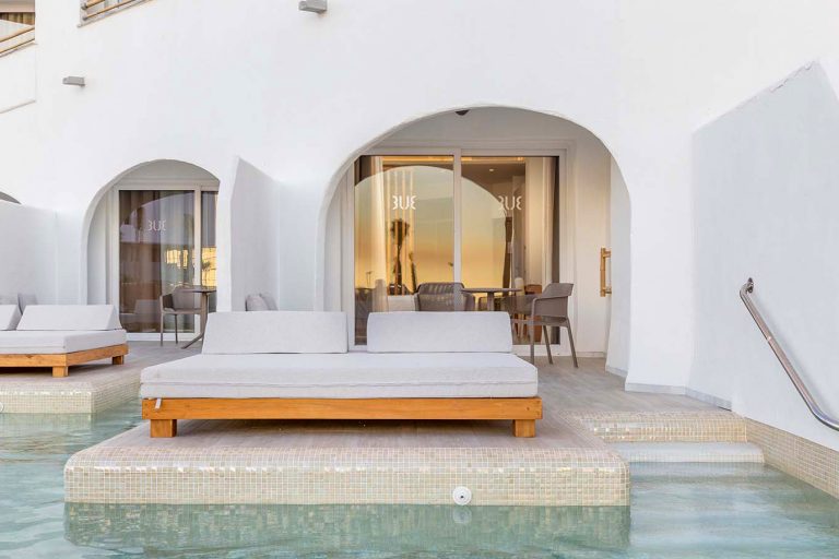 habitacion swim up del hotel zahara beach