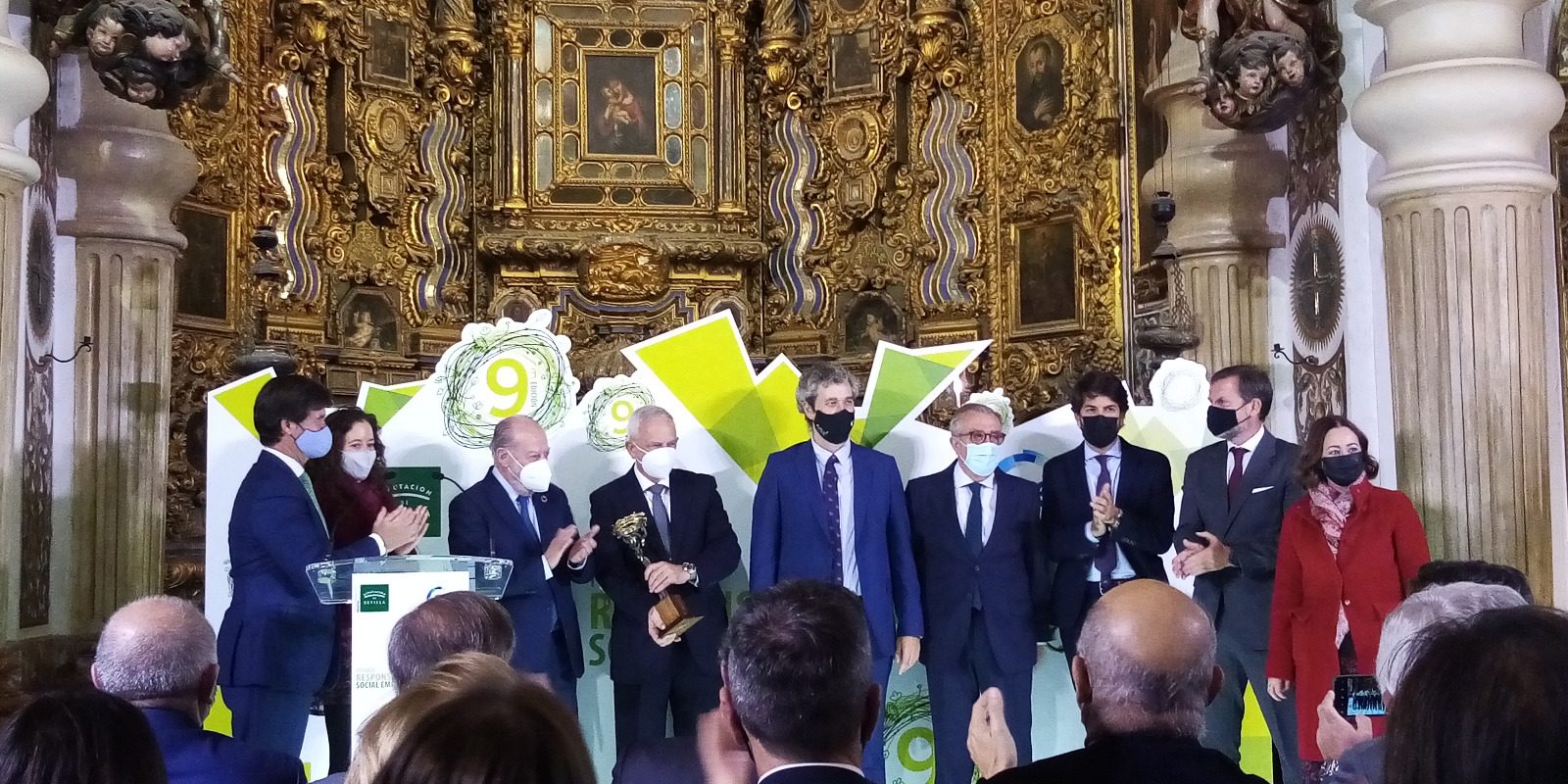 raquel chabrera en los IX Premios de Responsabilidad Social Empresarial